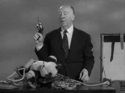 This is for the man
who has everything. - Alfred Hitchcock Presents