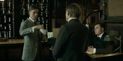 - This is for you.
- Thank you. - A Fortunate Man