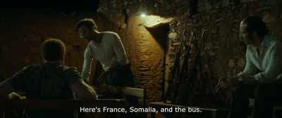 This is France, Somalia, and the bus. - 15 Minutes of War