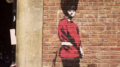 This is funnier than graffiti." - Saving Banksy