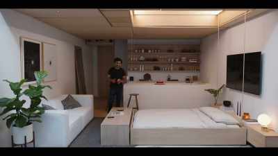 This futuristic bedroom will provide - The History of Home Narrated by Nick Offerman