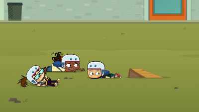 - This game is called the Izzy
gonna die daredevil car jump! - Total DramaRama