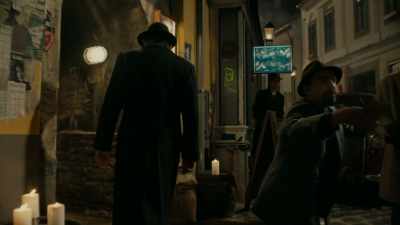 This gentleman,
clearly feeling wonderful. - Maigret in Montmartre