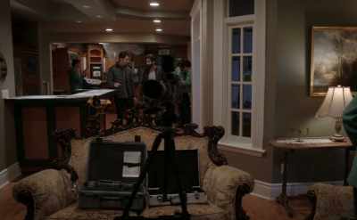 This ghost-hunting stuff
isn't going to make it easy - Aurora Teagarden Mysteries: Haunted By Murder
