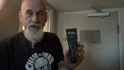 This is ghost pepper
infused toothpaste, no joke. - Superhot: The Spicy World of Pepper People