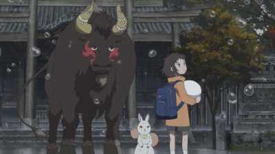 This god wards off evil, - Child of Kamiari Month