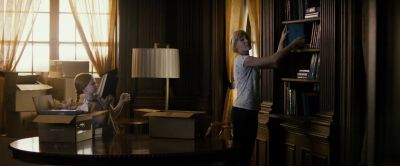 This goes in the office,
right in there on the right. - Sinister