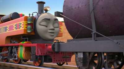 This is going to be a very long
journey without any music. - Thomas & Friends: Big World! Big Adventures! The Movie
