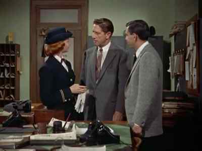 This is Grace Downey.
Sergeant Joe Friday. - Dragnet