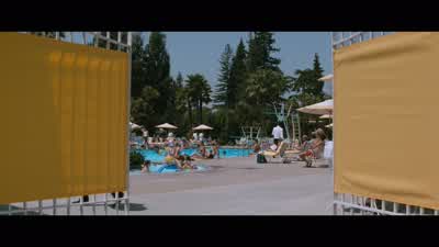 Isn't this posh AmazingI'll bet it's very exclusiveProbably need a credit reference just to get in the pool - Mrs  Doubtfire