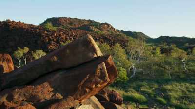 This great stretch of boulders - Seven Worlds, One Planet