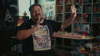 This is Guillermo's
version of Mike's Hellboy." - Mike Mignola: Drawing Monsters