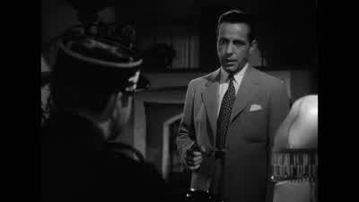 And remember this gun is pointed right at your heartThat is my least vulnerable spot - Casablanca