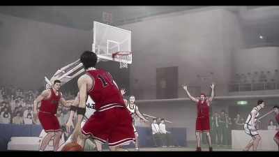 This guy is at his limit. - The First Slam Dunk