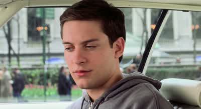 This guy Flash Thompson he probably deserved what happenedBut just because you can beat him updoesn't give you the right toRemember with great power comes great responsibility - Spider Man