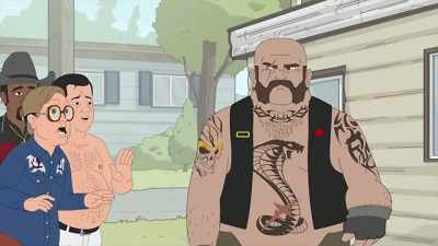 This guy has his own show
on Dartmouth Cable. - Trailer Park Boys: The Animated Series
