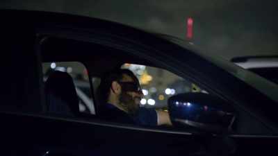 This guy was like,
"The floods are coming. - Colin Quinn & Friends: A Parking Lot Comedy Show