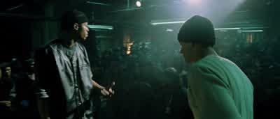 This guy raps like his parents jerked himhe sounds like Erick sermon the generic version - 8 Mile