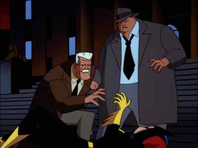 This guy's got it bad.
Vincenzo, get some pictures. - The New Batman Adventures