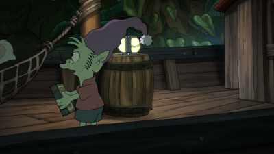 This guy's no hero.
He's a phony and I can prove it! - Disenchantment