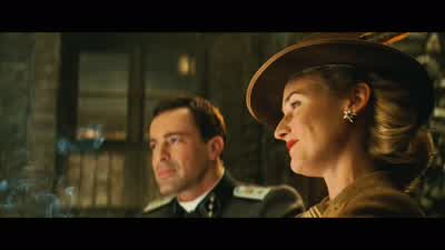 This handsome Staff Sergeant just became a father today. - Inglourious Basterds