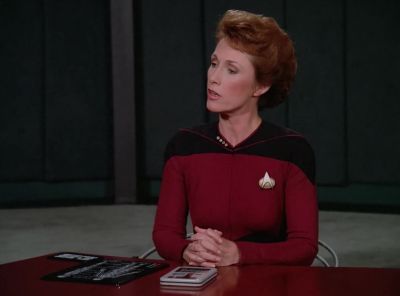 This hearing,
convened on stardate 42527.4, - Star Trek: The Next Generation