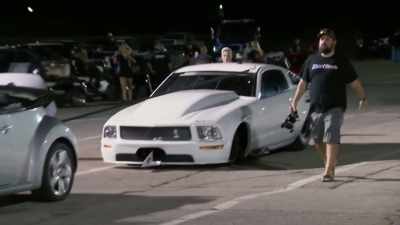This is her home track. This
is where she runs all the time. - Street Outlaws No Prep Kings Team Attack