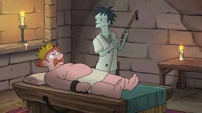 -This here is the feeling stick.
-[stick rattles] - Disenchantment