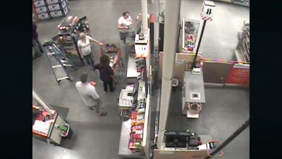 This is him at a Home Depot, - Killers: Caught on Camera