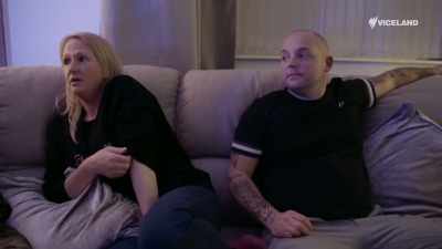 This is his, like, most recent fight
he had. This one was quite heated. - Stacey Dooley Sleeps Over