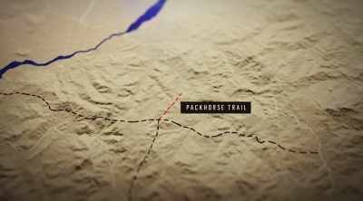 ‐ This horse path is the one
that really intrigues me. - Lost Gold of World War II
