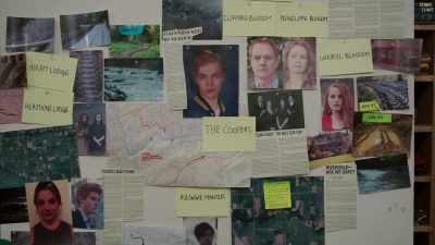 This is how my dad
had his Jason Blossom
murder board - Riverdale