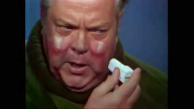 This huge hill of fat, - The Eyes of Orson Welles