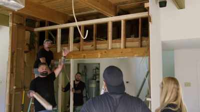 This huge load right here - Renovation Impossible