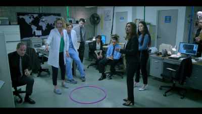 This hula hoop is a healthy human cell, - Medical Police