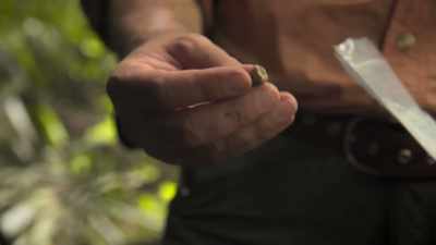 This is human remains - Lost Treasures of the Maya