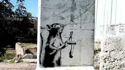 This hype about Banksy right now
where nobody knows who he is - Saving Banksy