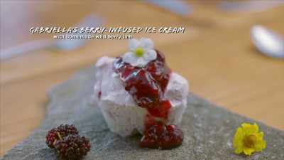 This is ice
cream with berries. - Restaurants at the End of the World