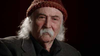 This intense, angry expression
on her face, - David Crosby: Remember My Name