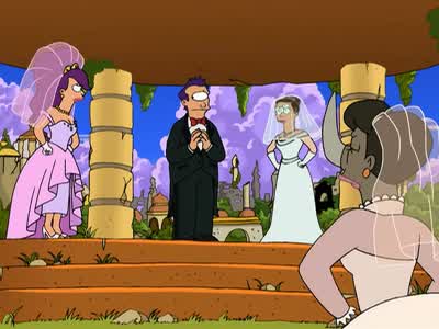 - This is a bit awkward. - Futurama