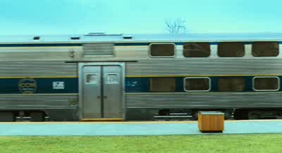 This is a Chicago-bound train. - Source Code