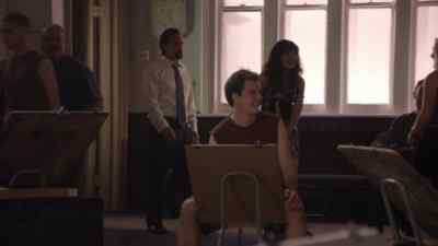 This is
a life drawing class. - Being Erica