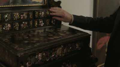 This, this is an 18th century
German rococo toiletten tisch. - Rare Objects