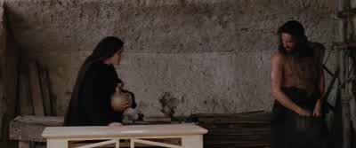 This is certainly a tall table! - The Passion of the Christ