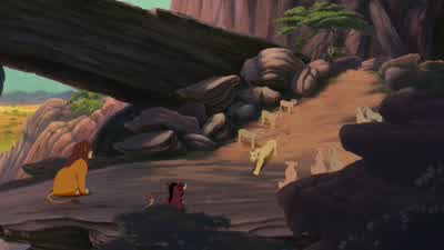 This is Kiara's first hunt. - The Lion King 2: Simba's Pride