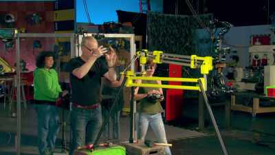 THIS IS LITERALLY
A MYTHOLOGICAL SHOT. - Mythbusters Jr.