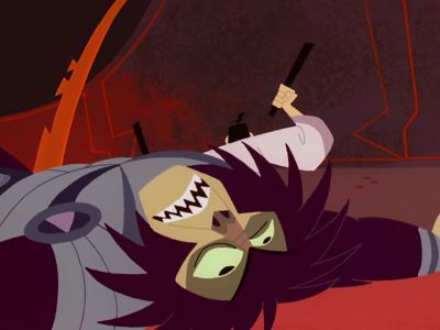 This, this is unprecedented,
but wait. - Samurai Jack