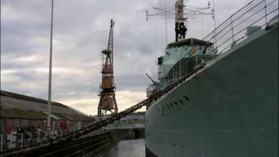 This isn't a dockyard that was built - The Buildings That Fought Hitler
