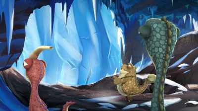 This isn't a snow cave.
It's just a cave cave. - Gigantosaurus