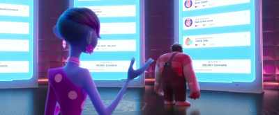 This isn't about you, Ralph.
It's about them. - Ralph Breaks the Internet
